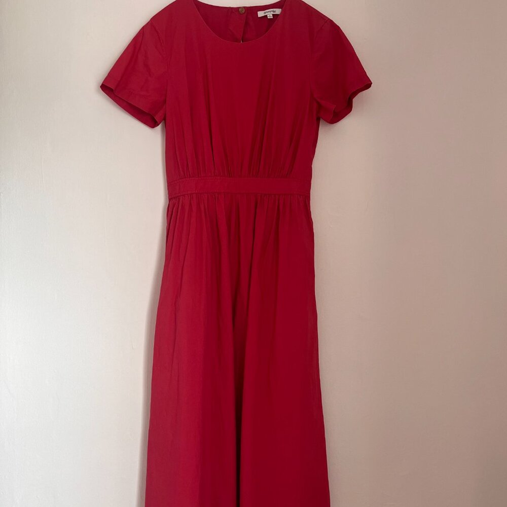 Madewell Open-Back Midi Dress - Picture 2 of 8